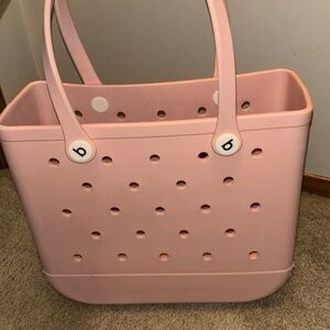 Beach Tote Bag, Washable Bag Peach medium